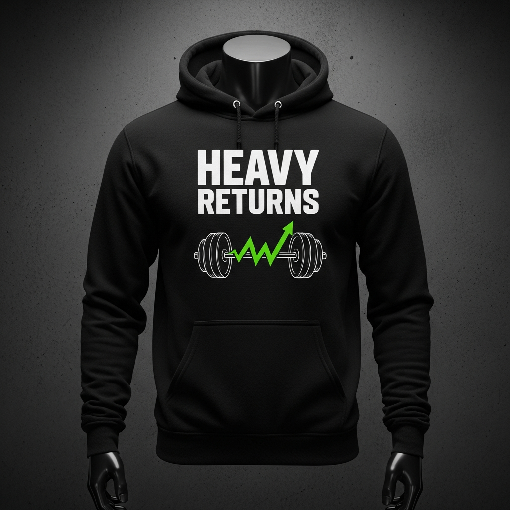 FlowState Heavyweight Hoodie — Black